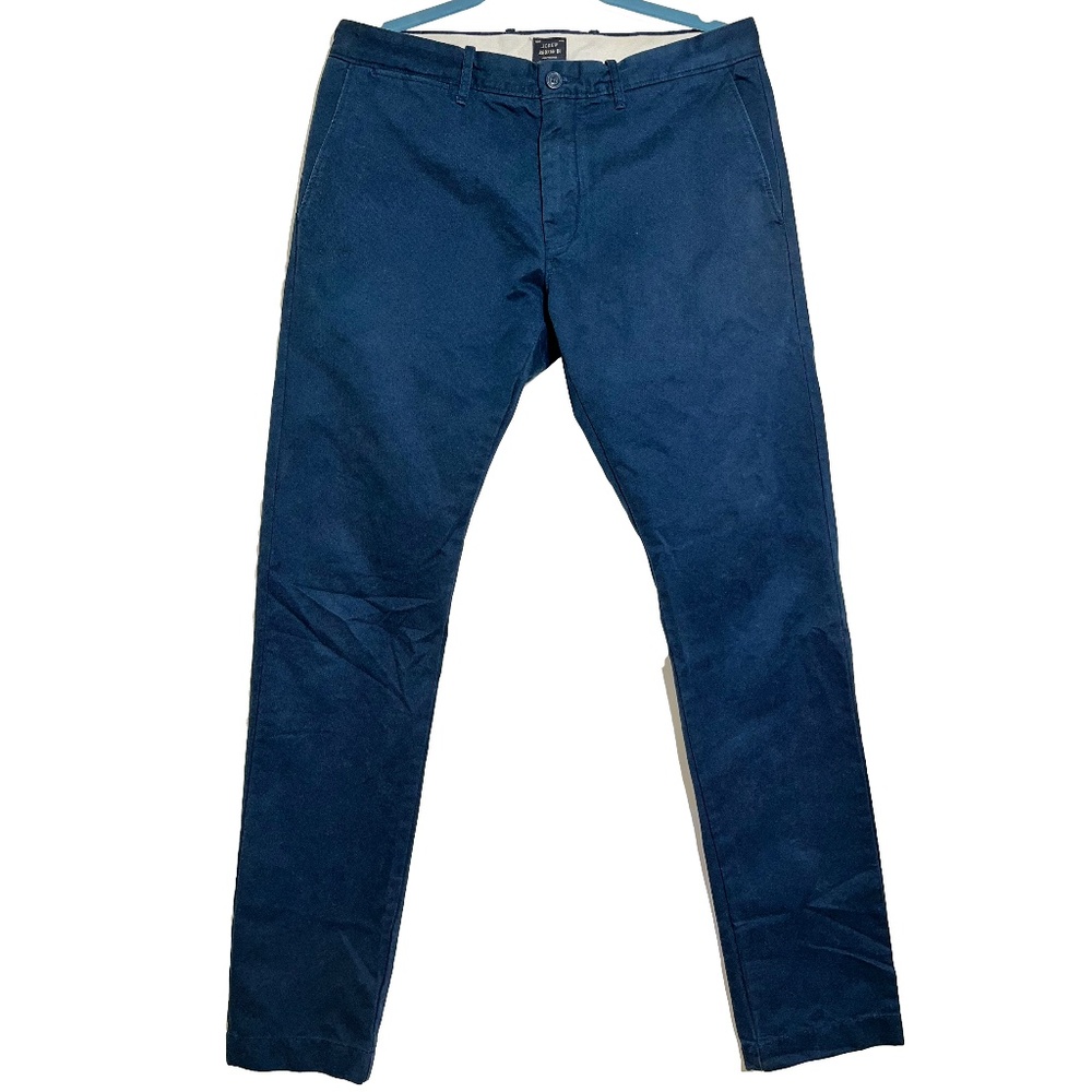 J.Crew 484 Slim Broken In Chino, Midnight Blue, Size 32x34, Like New